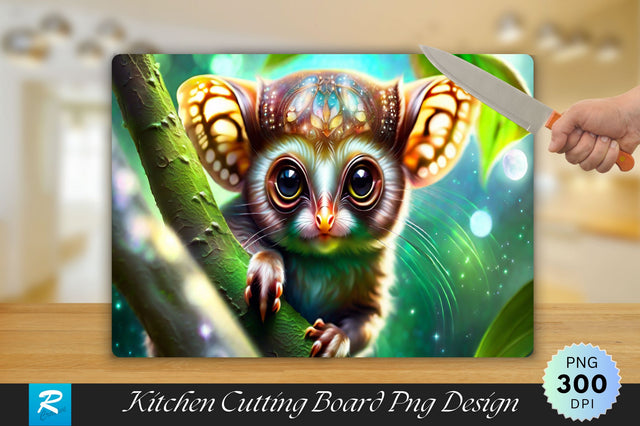 Tarsier Cutting Board Sublimation Regulrcrative 