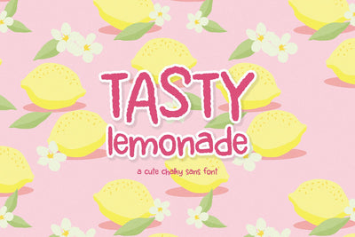 Tasty Lemonade Sans Font Beck McCormick 