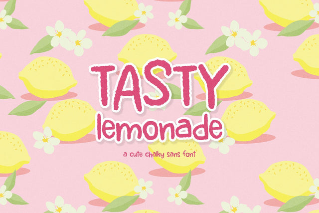 Tasty Lemonade Sans Font Beck McCormick 