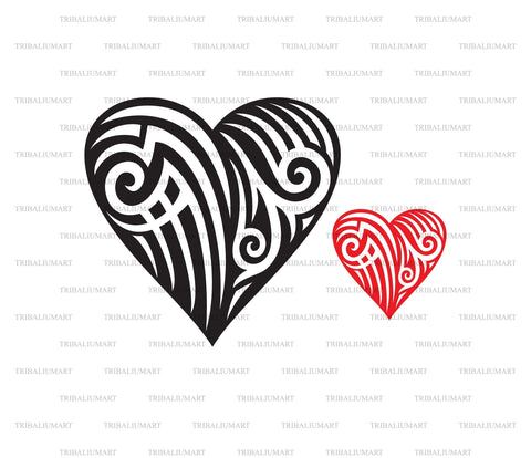 Tattoo Heart SVG TribaliumArtSF 