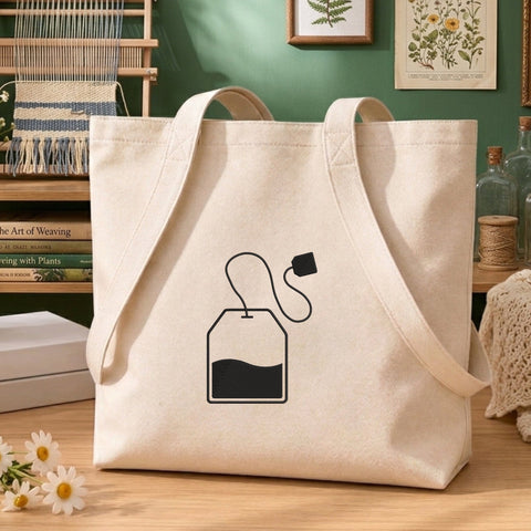 Tea Bag Embroidery Design – Minimalist Tea Cup Bag Outline Tea Lover Machine Embroidery File Embroidery/Applique DESIGNS PatternFeed8 
