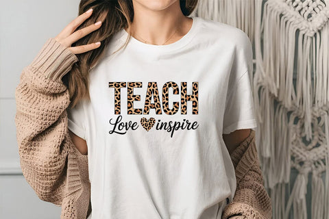 Teach love inspire 2 SVG Angelina750 
