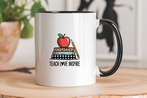 Teach love inspire SVG Angelina750 