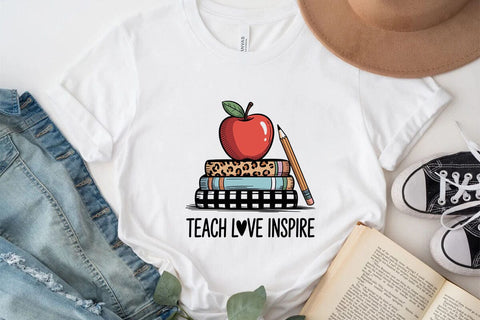 Teach love inspire SVG Angelina750 