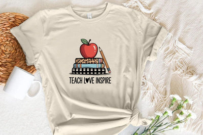 Teach love inspire SVG Angelina750 