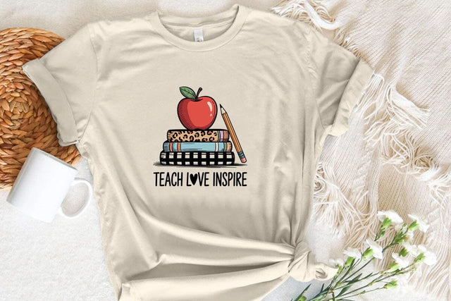 Teach love inspire SVG Angelina750 