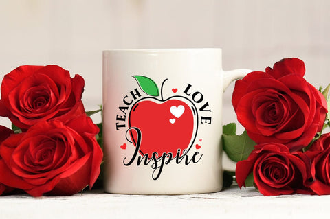 Teach Love Inspire SVG Design SVG Designangry 