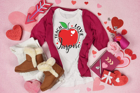 Teach Love Inspire SVG Design SVG Designangry 