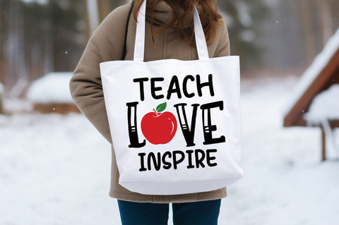Teach Love Inspire SVG design SVG Designangry 