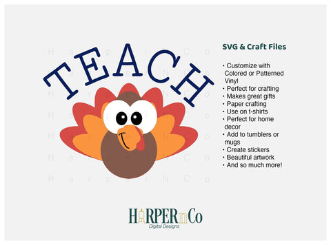 Teach SVG PNG Cut EPS File SVG HarperNCo 