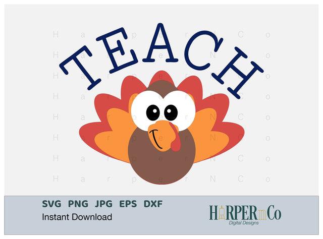 Teach SVG PNG Cut EPS File SVG HarperNCo 