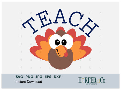 Teach SVG PNG Cut EPS File SVG HarperNCo 