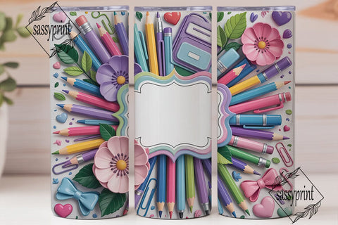 Teacher Appreciation Pastel Floral PNG Sublimation sassyprint 