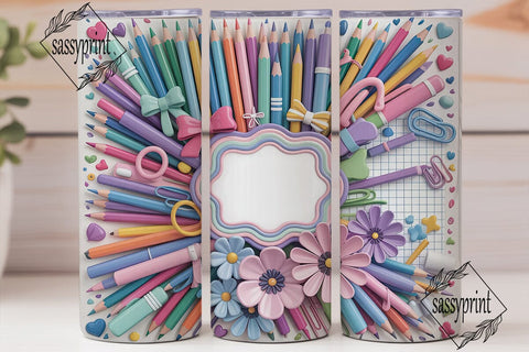 Teacher Appreciation Pastel Floral PNG Sublimation sassyprint 