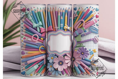Teacher Appreciation Pastel Floral PNG Sublimation sassyprint 