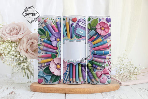 Teacher Appreciation Pastel Floral PNG Sublimation sassyprint 