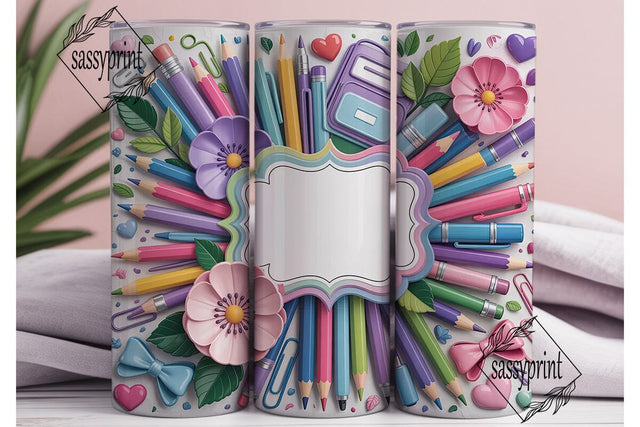 Teacher Appreciation Pastel Floral PNG Sublimation sassyprint 
