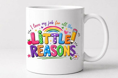 Teacher Appreciation PNG I Love My Job Quote Digital Download SVG BillahCrafts 