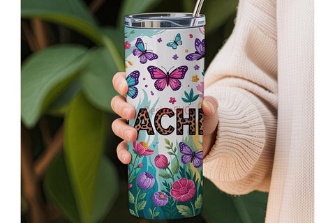 Teacher Appreciation Tumbler Wrap Sublimation DesignSVG 