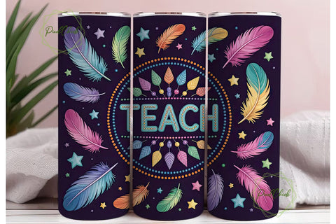 Teacher Appreciation Tumbler Wrap Sublimation PixelChick 