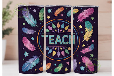 Teacher Appreciation Tumbler Wrap Sublimation PixelChick 