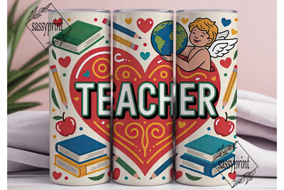 Teacher Appreciation Tumbler Wrap Sublimation sassyprint 