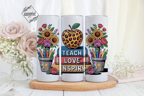 Teacher Appreciation Tumbler Wrap Sublimation sassyprint 