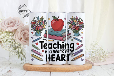 Teacher Appreciation Tumbler Wrap Sublimation sassyprint 