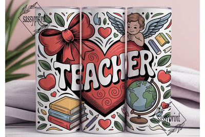 Teacher Appreciation Tumbler Wrap Sublimation sassyprint 