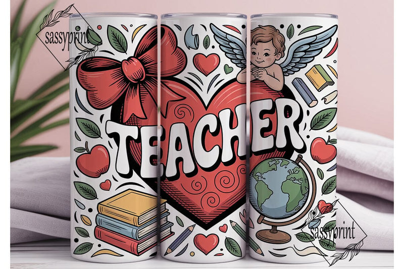 Teacher Appreciation Tumbler Wrap Sublimation sassyprint 