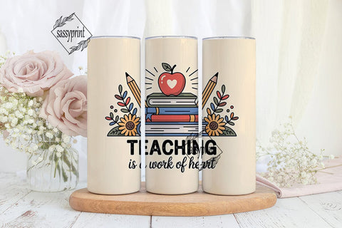 Teacher Appreciation Tumbler Wrap Sublimation sassyprint 