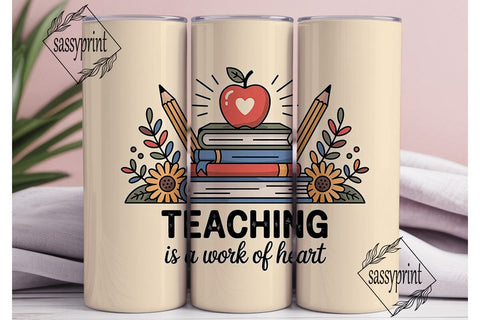Teacher Appreciation Tumbler Wrap Sublimation sassyprint 
