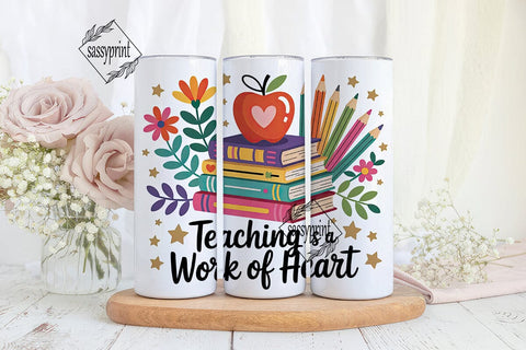 Teacher Appreciation Tumbler Wrap Sublimation sassyprint 