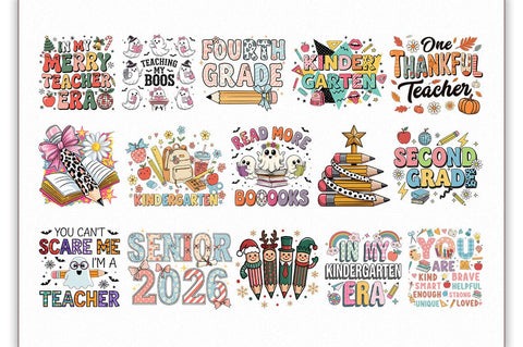 Teacher Back to School Sublimation Sublimation Shetara Begum 