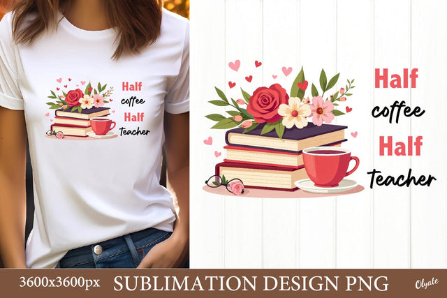 Teacher Book Quote PNG. Teacher Sublimation Sublimation Olga Terlyanskaya 