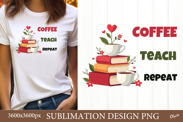 Teacher Book Quote. Teacher Sublimation PNG Sublimation Olga Terlyanskaya 