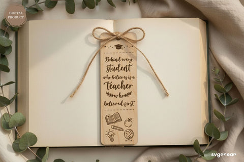 Teacher Bookmarks Laser Cut Bundle SVG SvgOcean 