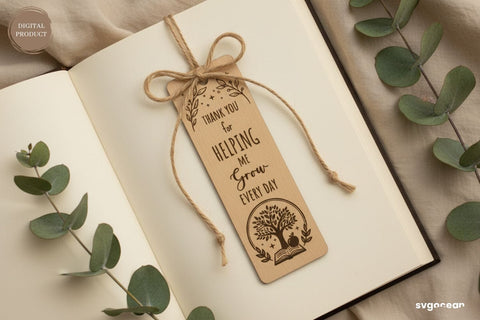 Teacher Bookmarks Laser Cut Bundle SVG SvgOcean 