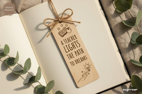 Teacher Bookmarks Laser Cut Bundle SVG SvgOcean 