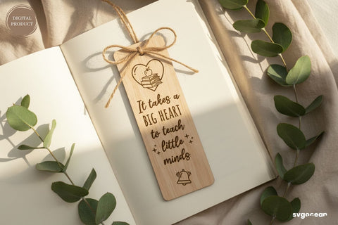 Teacher Bookmarks Laser Cut Bundle SVG SvgOcean 