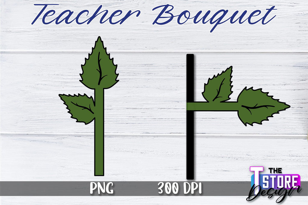 Teacher Bouquet Sublimation | Teacher Bouquet Design | Teacher ...