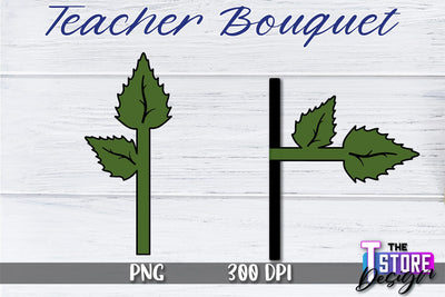 Teacher Bouquet Sublimation | Teacher Bouquet Design | Teacher Sublimation Sublimation The T Store Design 