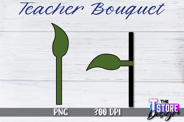 Teacher Bouquet Sublimation | Teacher Bouquet Design | Teacher Sublimation Sublimation The T Store Design 