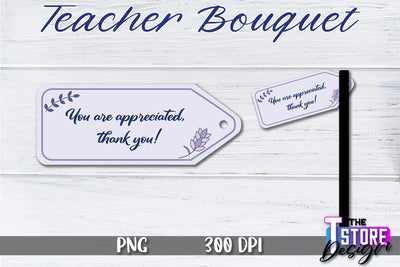 Teacher Bouquet Sublimation | Teacher Bouquet Design | Teacher Sublimation Sublimation The T Store Design 