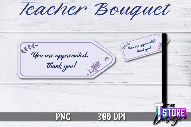 Teacher Bouquet Sublimation | Teacher Bouquet Design | Teacher Sublimation Sublimation The T Store Design 