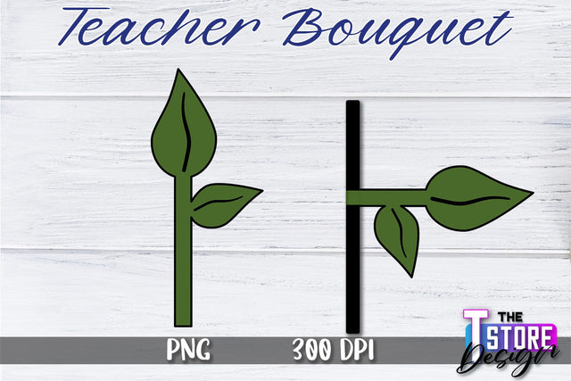 Teacher Bouquet Sublimation | Teacher Bouquet Design | Teacher Sublimation Sublimation The T Store Design 