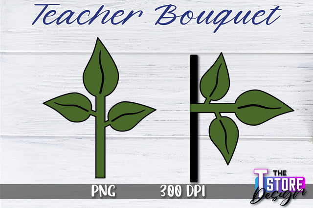 Teacher Bouquet Sublimation | Teacher Bouquet Design | Teacher Sublimation Sublimation The T Store Design 