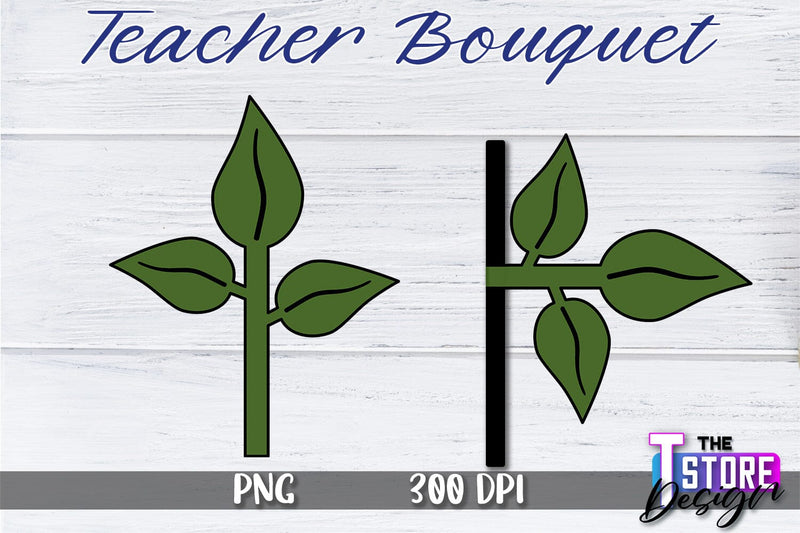 Teacher Bouquet Sublimation | Teacher Bouquet Design | Teacher Sublimation Sublimation The T Store Design 