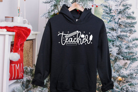 Teacher Christmas SVG Cut File SVG CraftLabSVG 