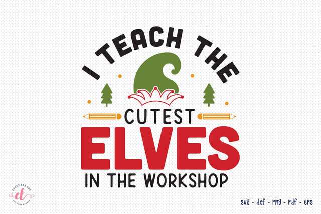 Teacher Christmas SVG Design SVG CraftLabSVG 